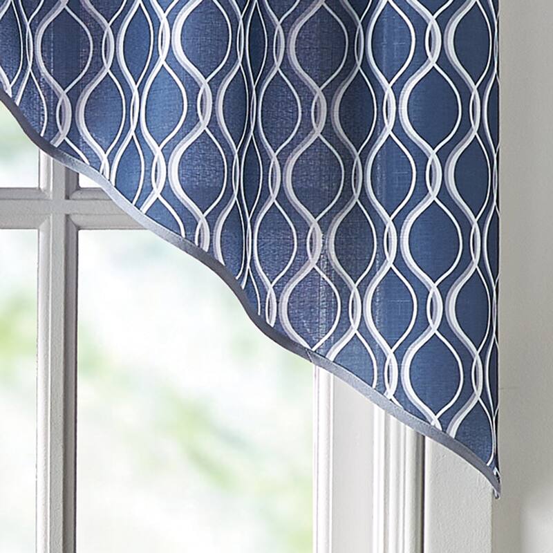 Curtainworks Morocco Swag, Valance, and Tier Pair Curtain Collection