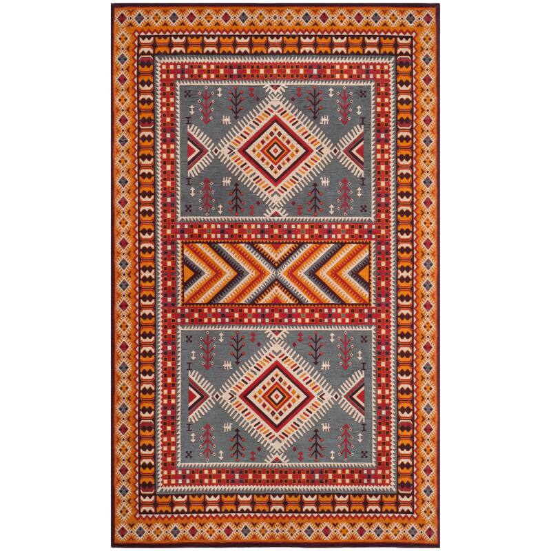 SAFAVIEH Classic Vintage Boho Rozeta Oriental Cotton Rug