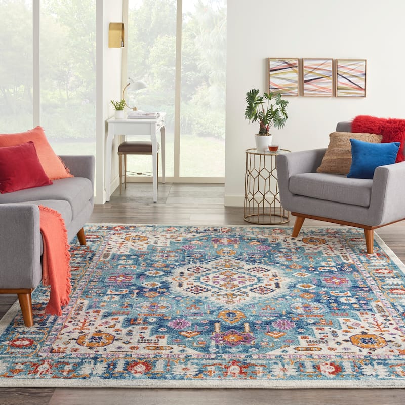 Nourison Passion Vintage Center Medallion Area Rug