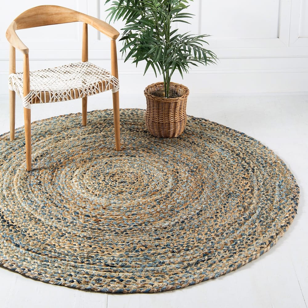 Braided Slin Collection Area Rug