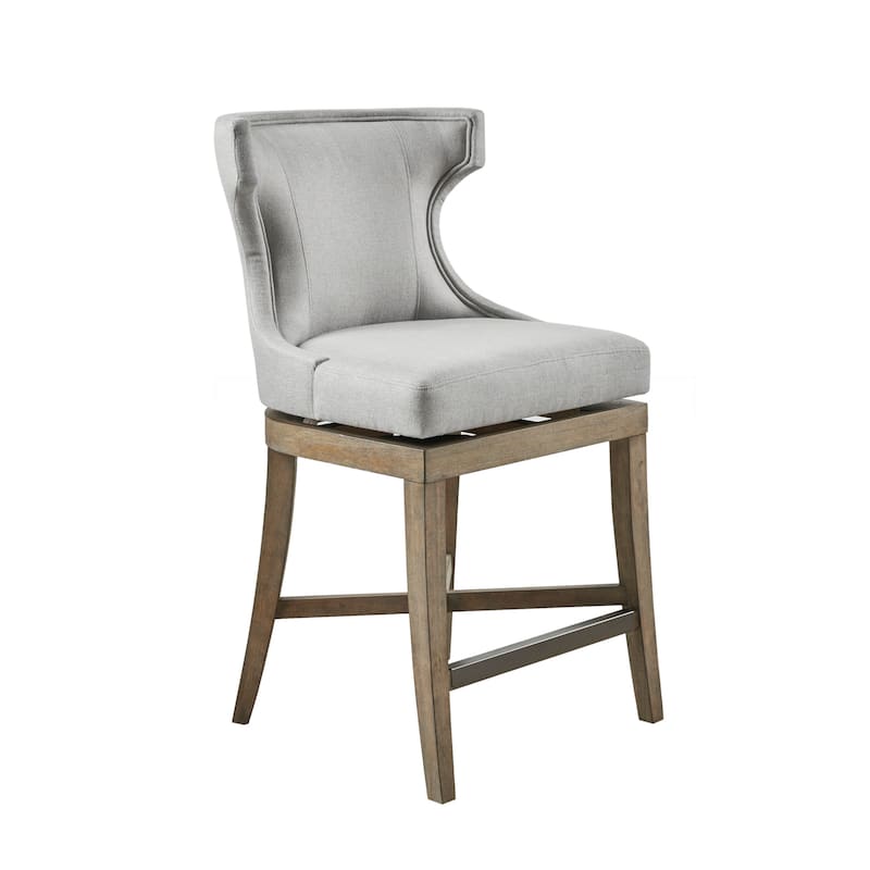 Madison Park Carson Counter Stool With 360 degree Swivel Seat