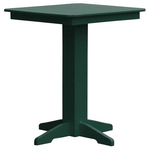 Poly Lumber Square Bar Table