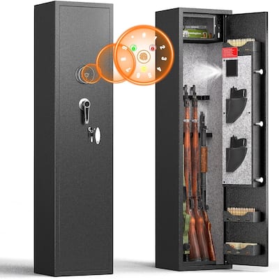 5-10 Rifle Safe Quick Access Long Gun Safe Shotgun Rifle Cabinet