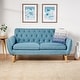 preview thumbnail 14 of 19, Bernice Mid-century Modern Petite Sofa by Christopher Knight Home