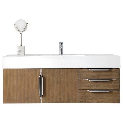 James Martin Vanities 983-V48-W-N-GW Columbia 48" Wall Mounted Single