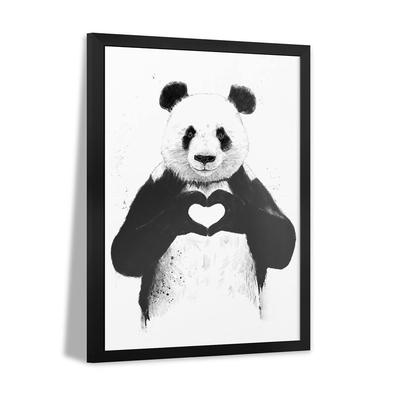 All You Need Is Love Premium Framed Poster by Balazs Solti