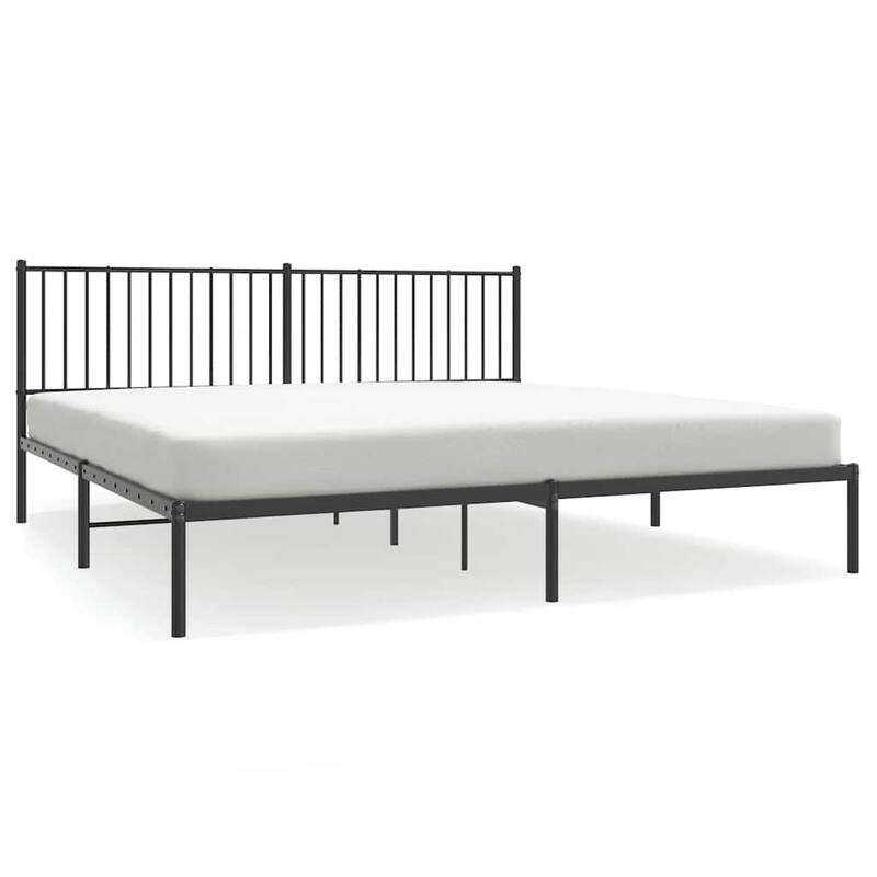 vidaXL Metal Bed Frame, No Mattress