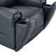 preview thumbnail 41 of 51, Leo Dual Motor Genuine Leather Power Recliner With Power Headrest