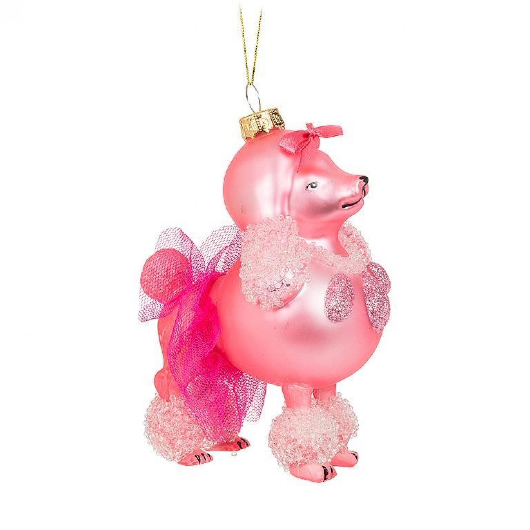 Poodle With Tutu Ornament