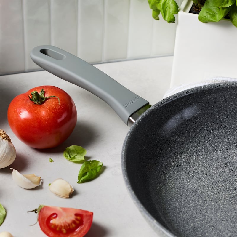 ZWILLING Parma Plus Ceramic Aluminum Ceramic Nonstick Fry Pan - Grey