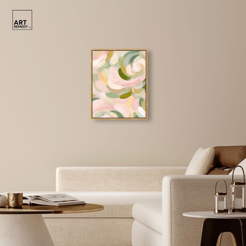 Brushstroke I Canvas by Art Remedy
