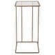 preview thumbnail 2 of 3, Uttermost Cadmus Gold Accent Table