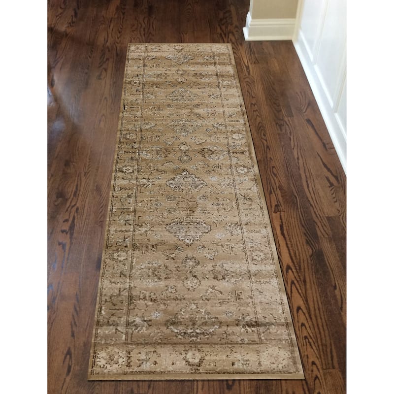 Admire Home Living Corina Traditional Oriental Vintage Area Rug