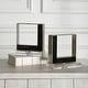 preview thumbnail 4 of 3, Uttermost Tilman Modern Marble Bookends (Set of 2)