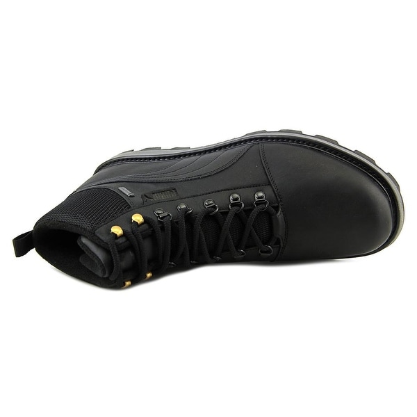 black puma boots