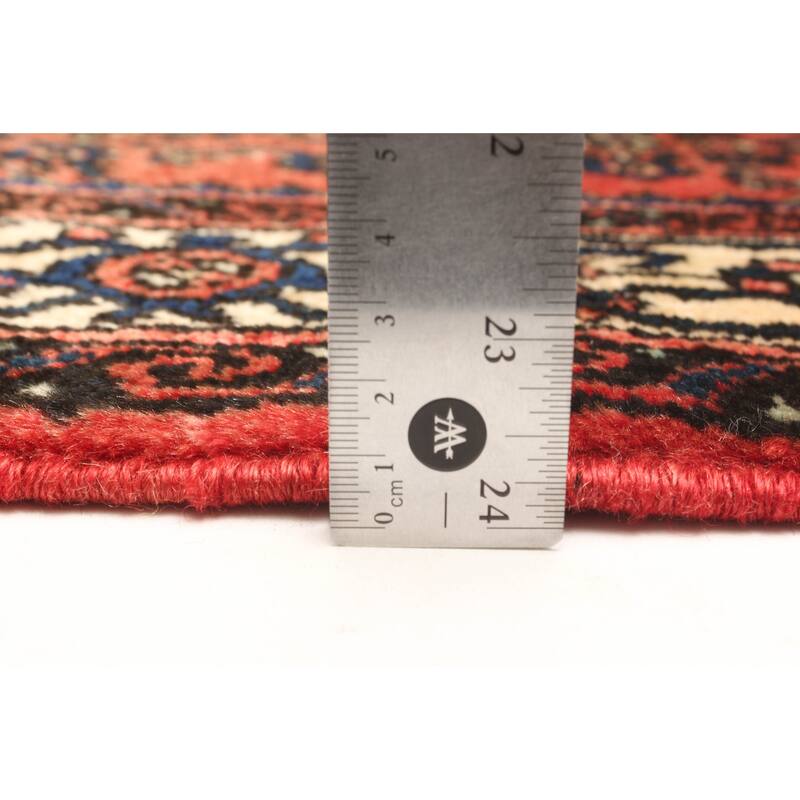 ECARPETGALLERY Hand-knotted Andelz Red Wool Rug - 2'8 x 6'8