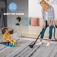 preview thumbnail 4 of 3, LOOM & LUXE Collection Cream/Ivory/Bordered Non-Shedding Area Rug - 36" D x 24" W x 0.35" H