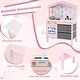preview thumbnail 16 of 18, Gymax Kids Play Kitchen w/2 Stoves Rotation Knobs Faucet Sink