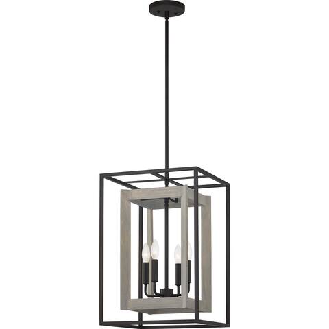 Quoizel Old Bronze 4-light Pendant