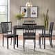 Simple Living Solid Wood Slat Back Dining Chairs (Set of 4)