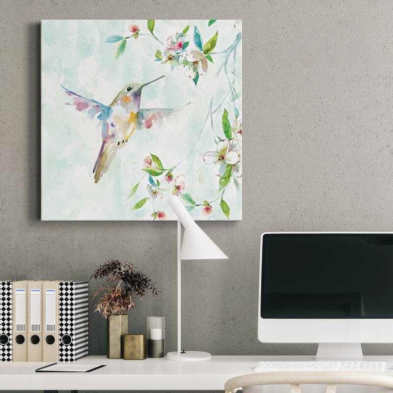 Hummingbird I-Premium Gallery Wrapped Canvas - Ready to Hang