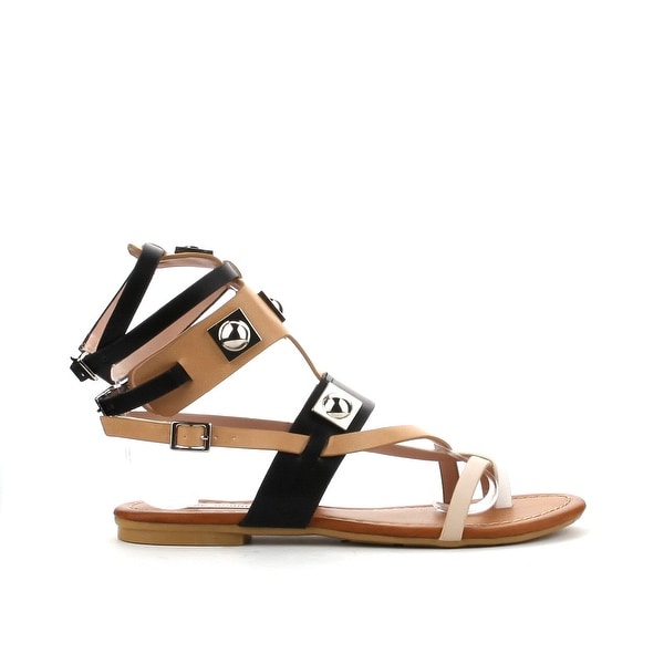 ankle cuff gladiator sandals