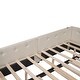 preview thumbnail 12 of 11, Full Size Upholstered Platform Bed with Built-in USB Ports and Twin Trundle for Extra Storage and Sleeping Space