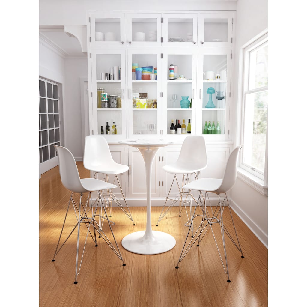 Bilbo Bar Table White