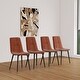 preview thumbnail 4 of 62, Modern Upholstered Dining Chairs Set of 4