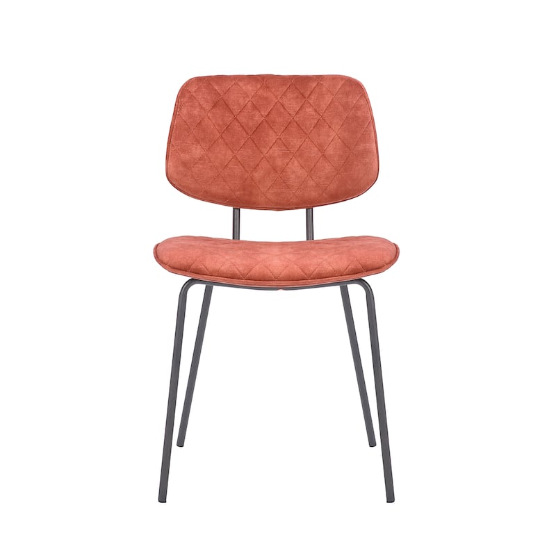 Porthos Home Taci Dining Chairs Set Of 2, Velvet Upholstery, Iron Legs