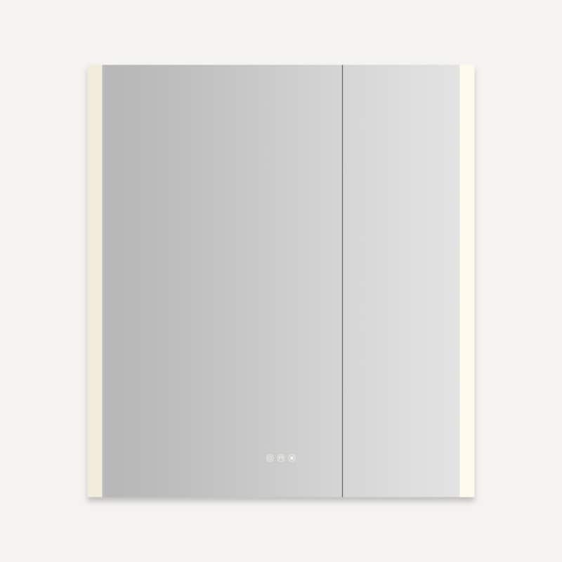 Robern AR3640D4FP2LE AiO Reserve 35-1/4" x 39-3/8" Lighted Frameless - Mirror - Mirrored Finish