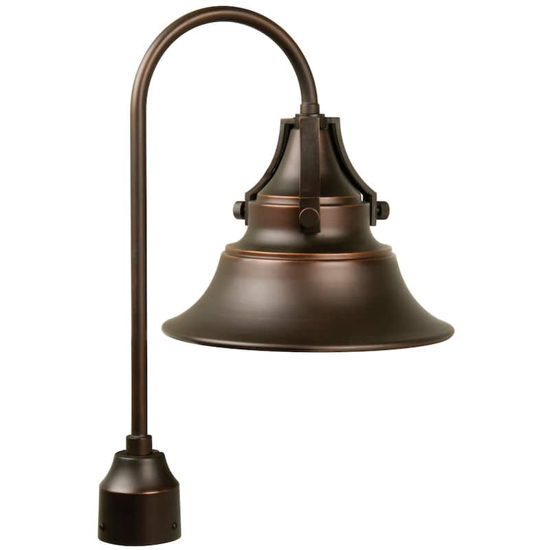 Craftmade Z4415-88 Union Gooseneck Post Light