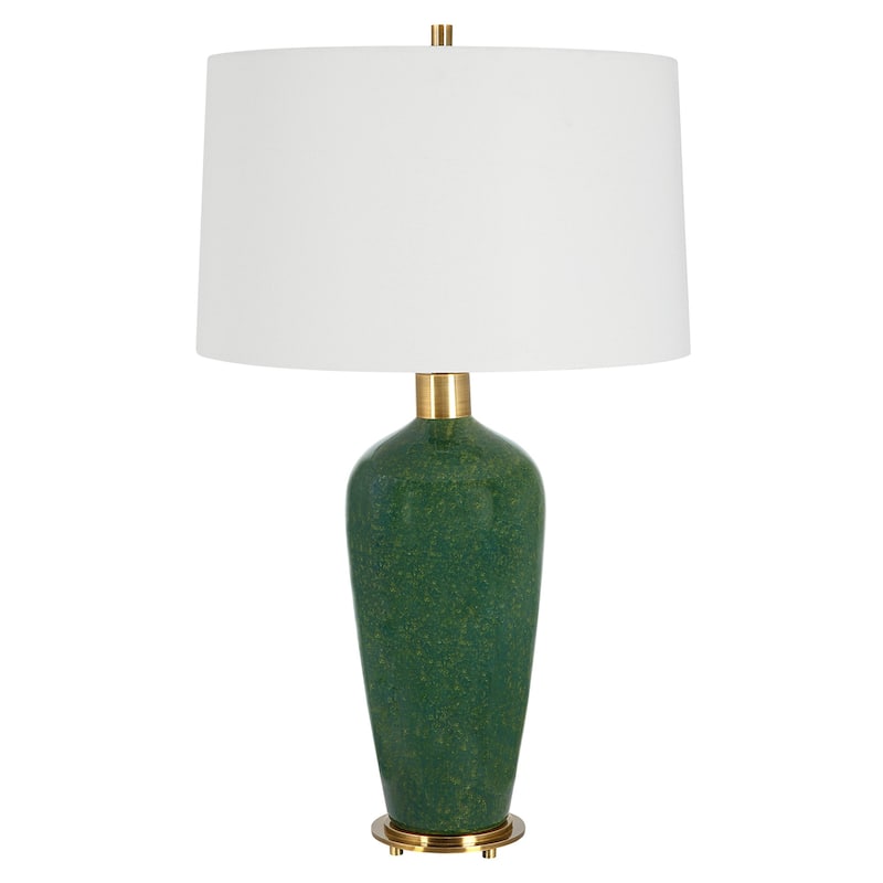 Mottled Ceramic Base Table Lamp - 29"