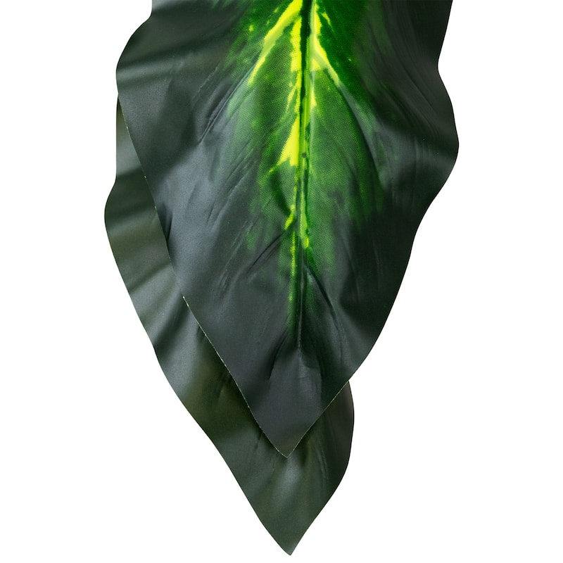 Wide Leaf Artificial Dieffenbachia Potted Plant - 51"