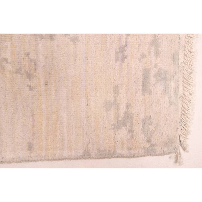 ECARPETGALLERY Hand-knotted Legacy Taupe Silk, Wool Rug - 8'9 x 12'0