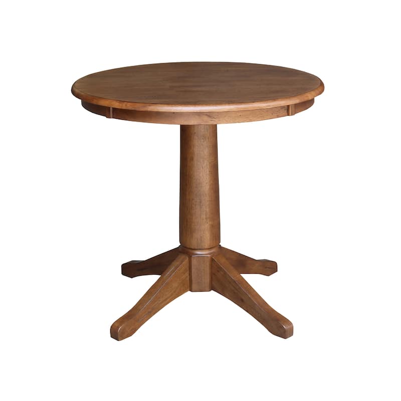 30" Round Top Pedestal Table - 29.9"H
