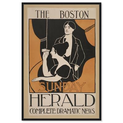 Sunday Herald 1893 Canvas by Art Remedy