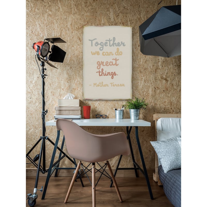 'We Can Do Great Things' Painting Print on Wrapped Canvas