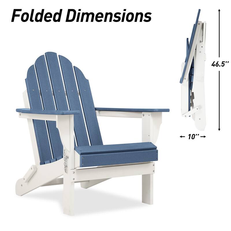 Aoodor Folding Patio Chairs - Stylish and Portable Seating