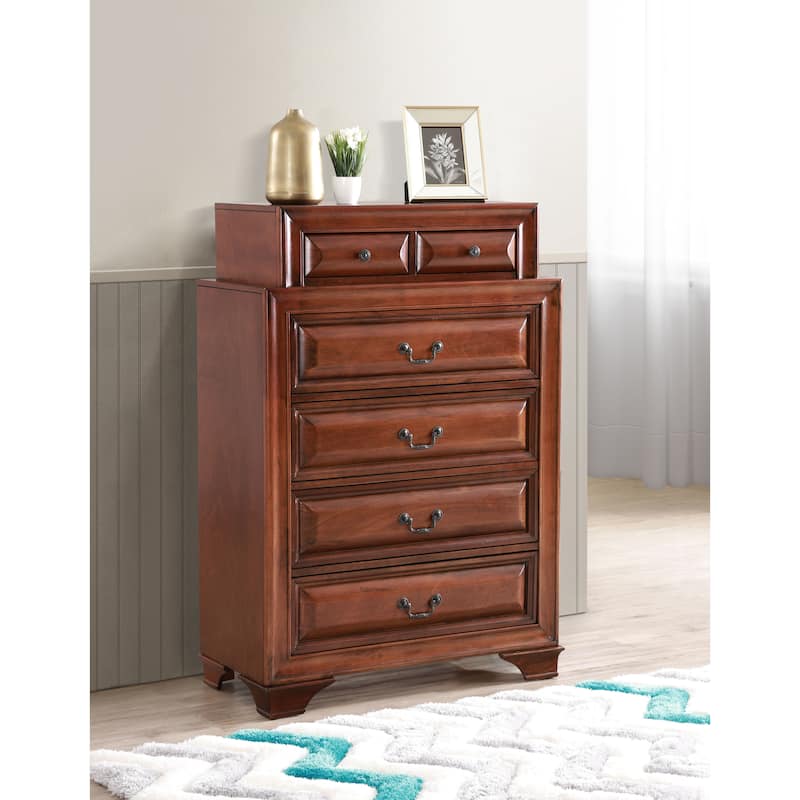 LaVita 6-drawer Chest - Oak