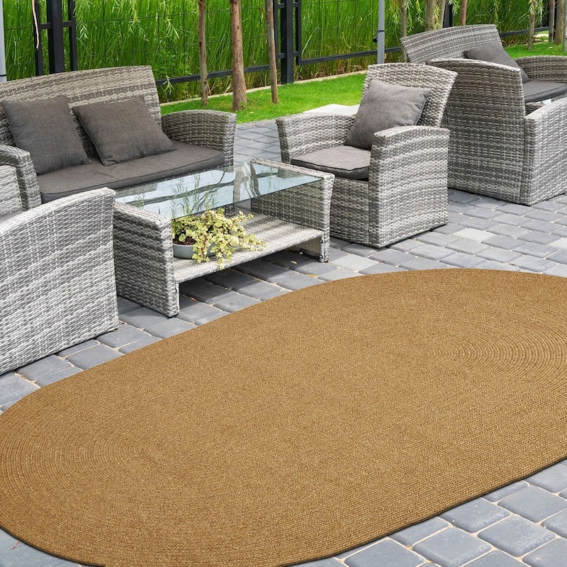 Superior Braided Reversible Indoor/Outdoor Area Rug