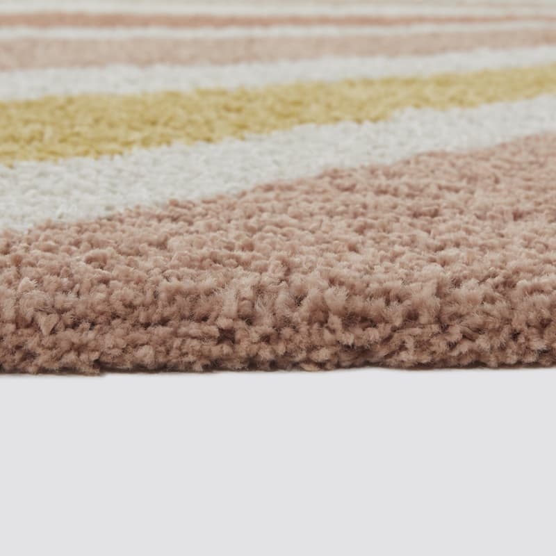Helia Rainbow Sunrise Shag Area Rug