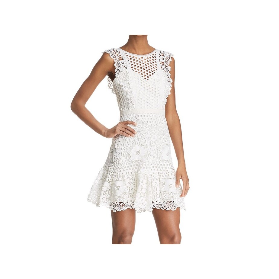 bcbg ivory dress