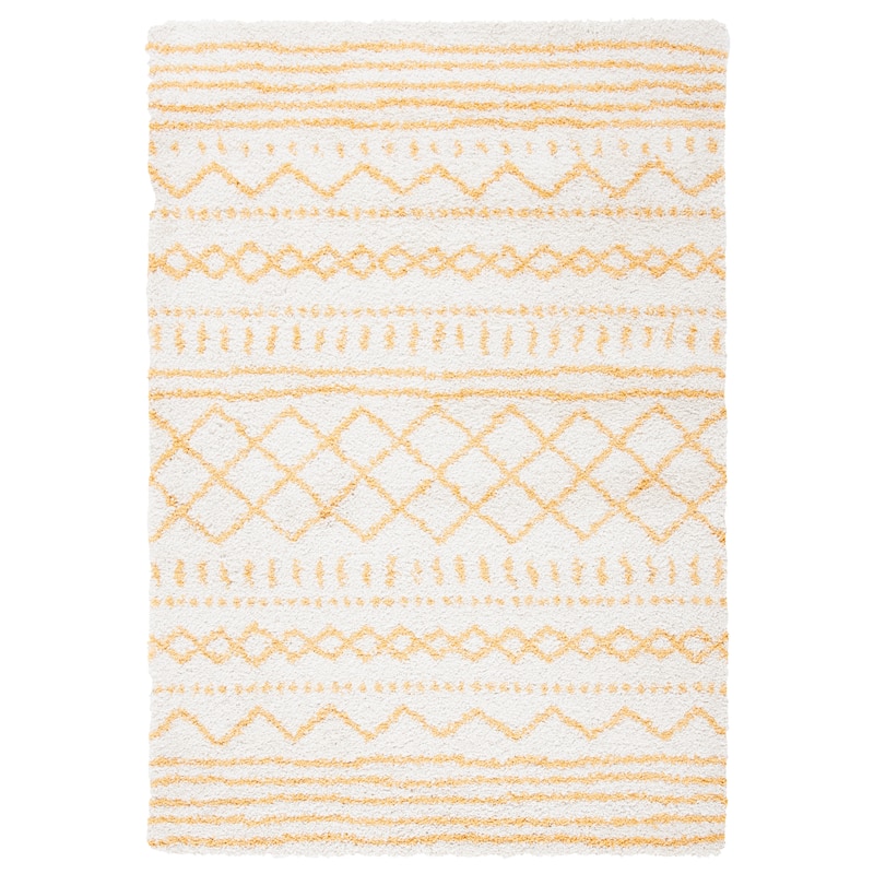 SAFAVIEH Arizona Shag Lotta Moroccan 1.2-inch Thick Rug