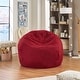 preview thumbnail 4 of 12, Comfortable Bean Bag Chair for Kids and Adults, with Removable Microsuede Cover