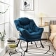 preview thumbnail 2 of 4, Modern Lazy Chair Accent Lounge Chair Single Sofa Chair