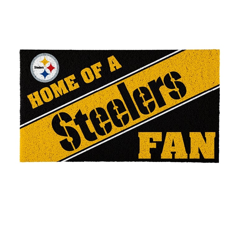 Pittsburgh Steelers PVC Door Mat