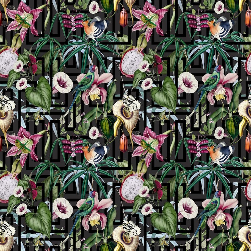 Tropical Infinity Multi Non-Woven Wallpaper