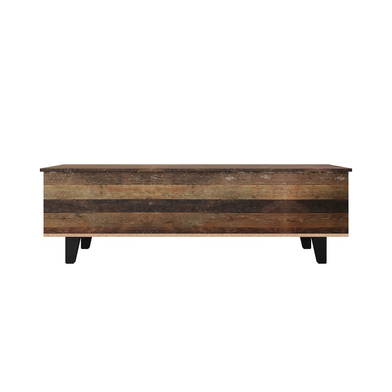Clayfell Auburn Storage Cabinet Bench