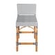 preview thumbnail 18 of 63, Serienna 24.5"H Seat Rattan Low Back Counter Stool